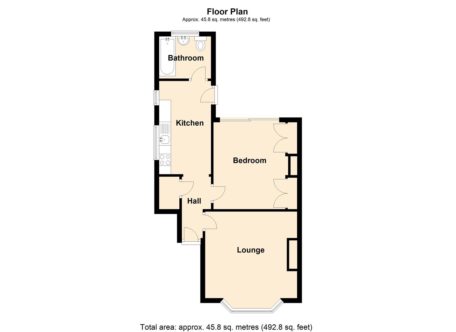 37a, Cliff Road, Hornsea floorplan