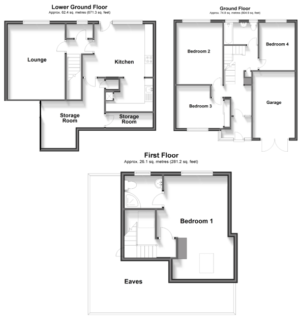 41, Falmer Gardens, Brighton floorplan