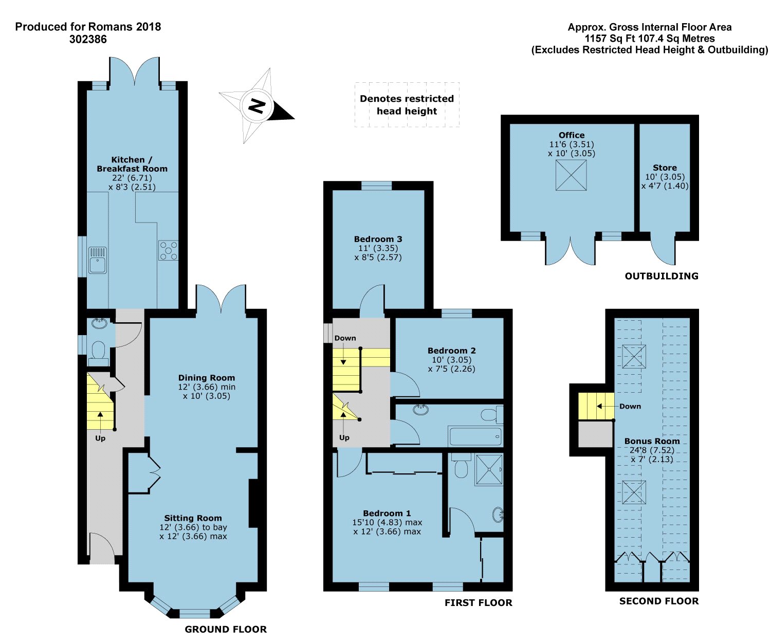 3 Bedrooms Semi-detached house to rent in Albany Road, Old Windsor, Windsor SL4