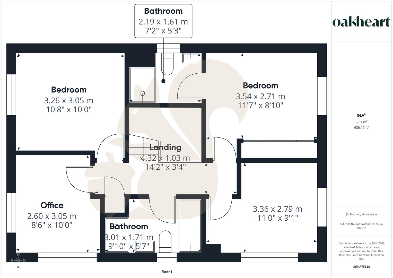 2, Steggall Road, Stowmarket floorplan