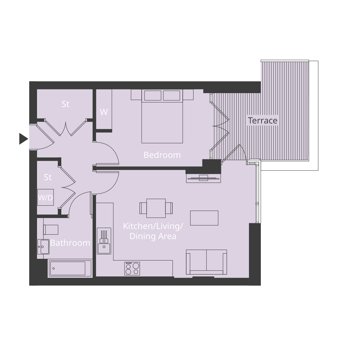 Bendon Valley, Garratt Lane, London floorplan