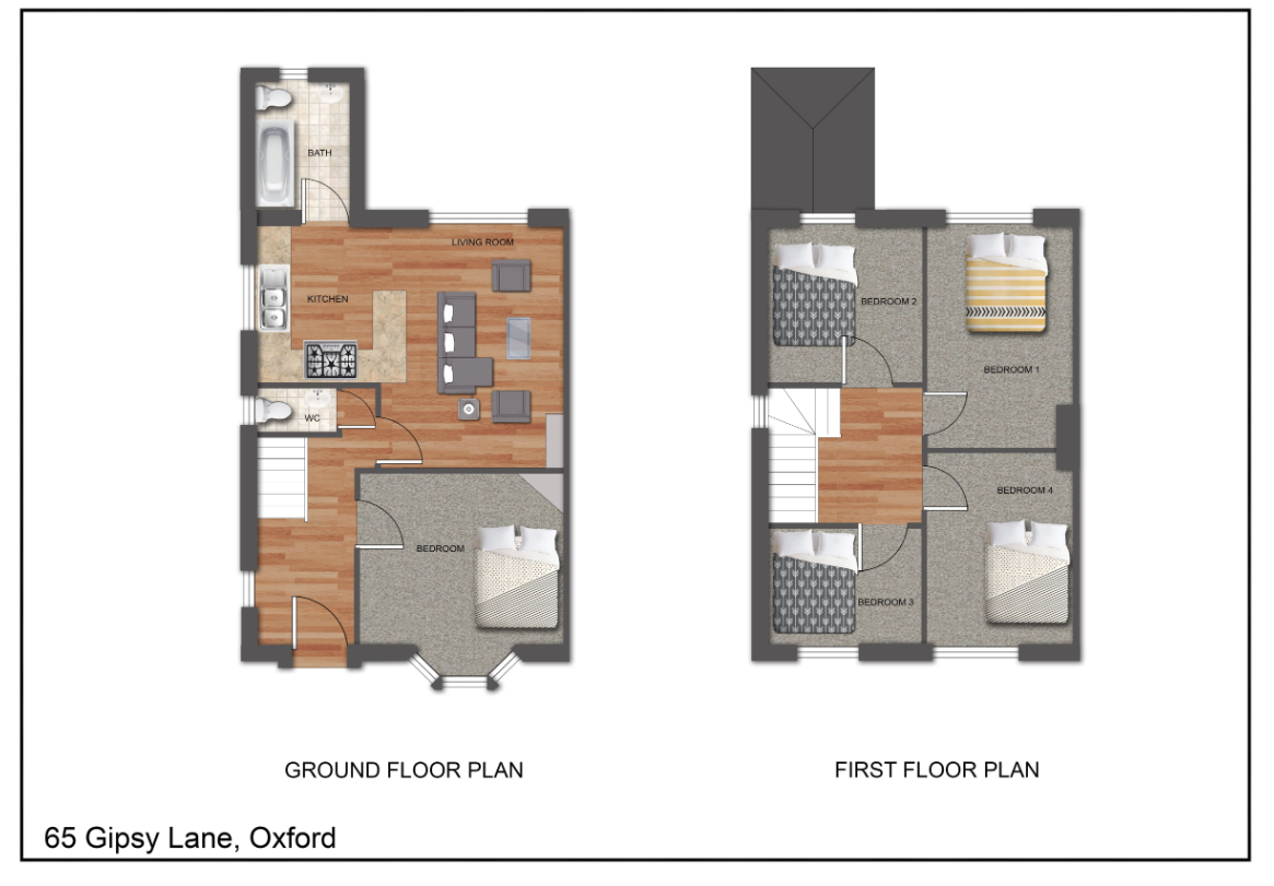 Gipsy Lane, Oxford floorplan
