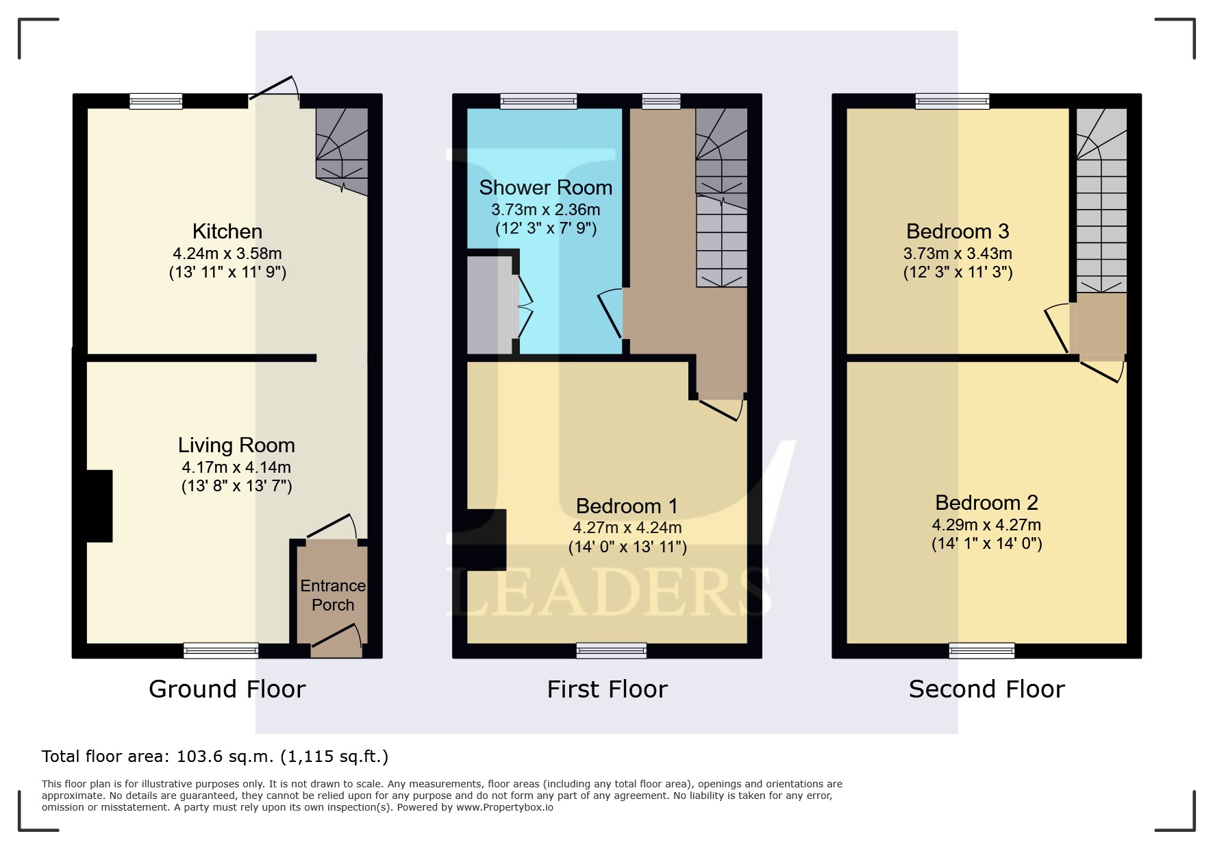 3, Albert Street, Spalding floorplan