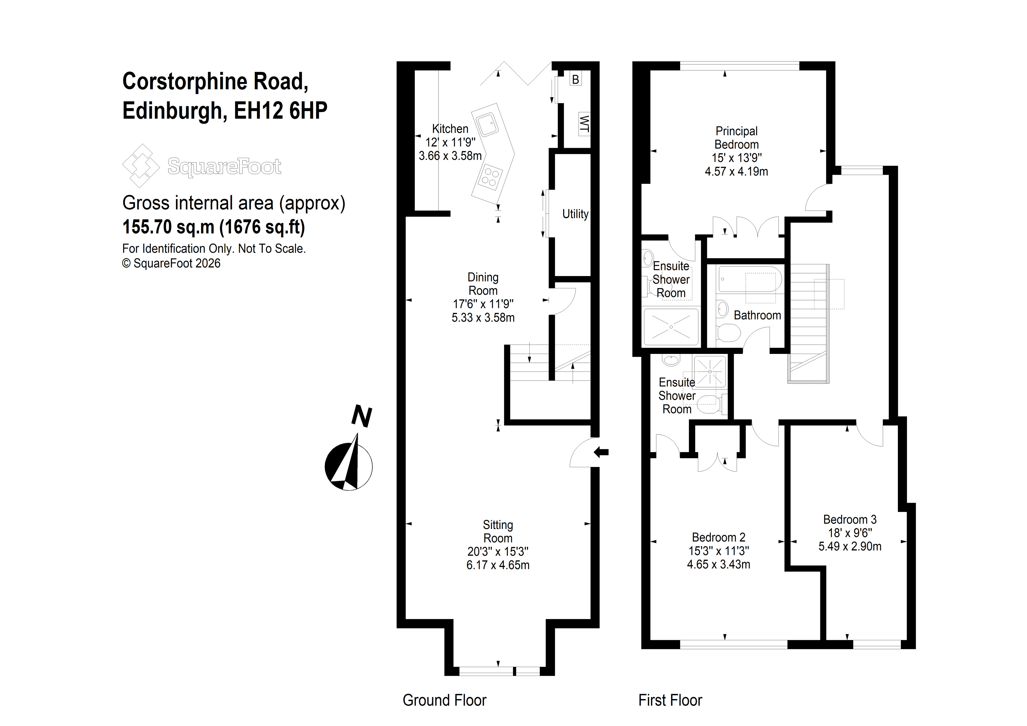 22C,, Corstorphine Road, Midlothian floorplan