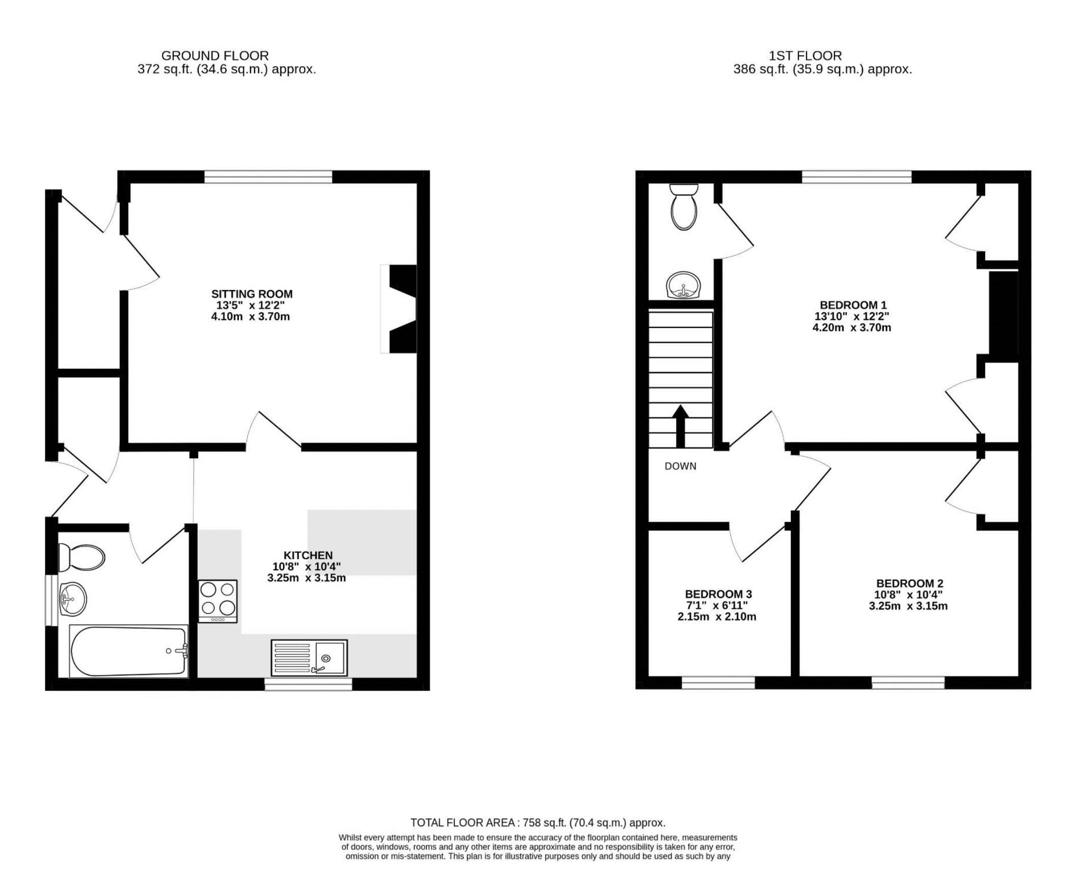 67, Mount Pleasant, Walsingham floorplan