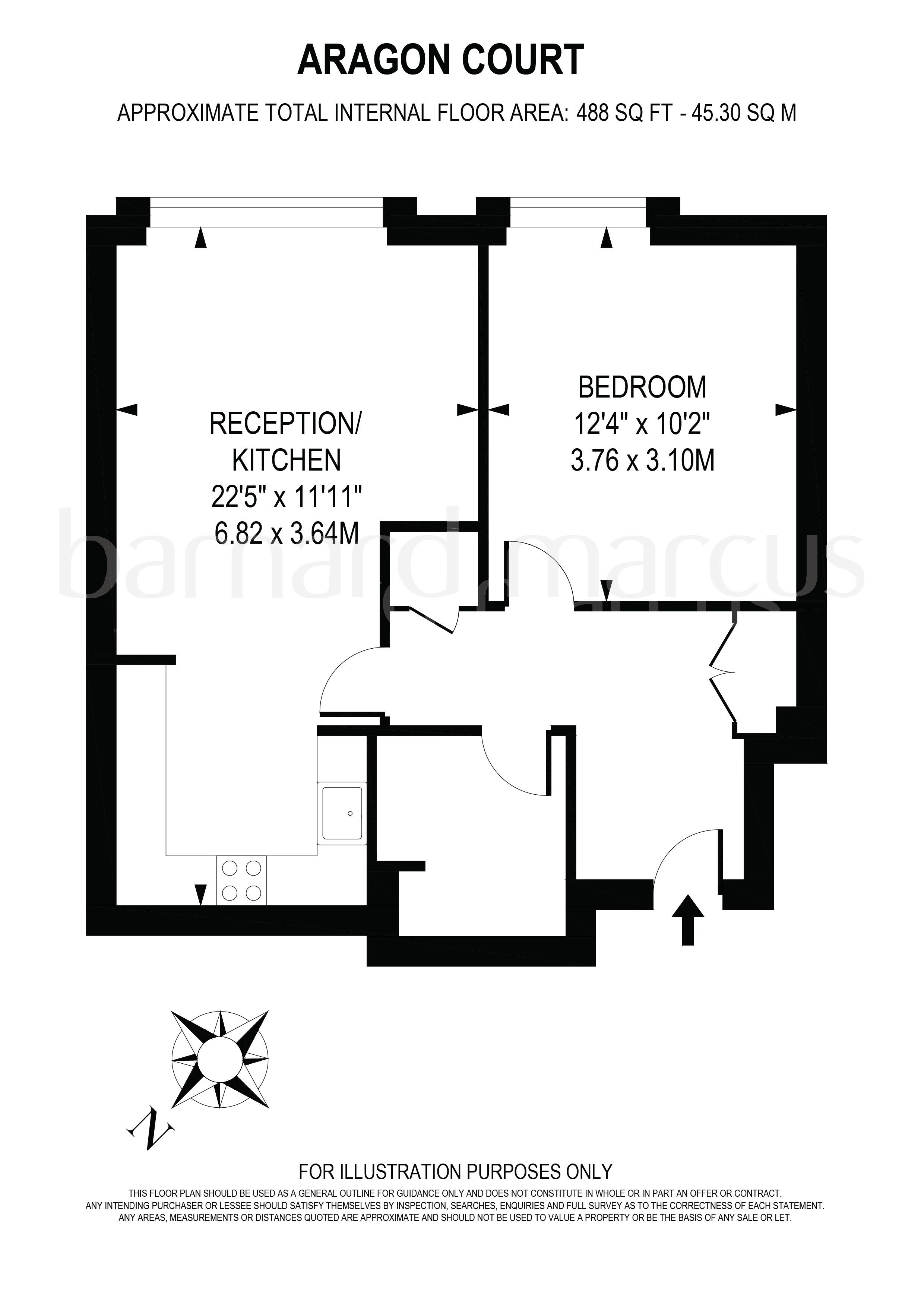 60 Aragon Court, Hotspur Street, London floorplan