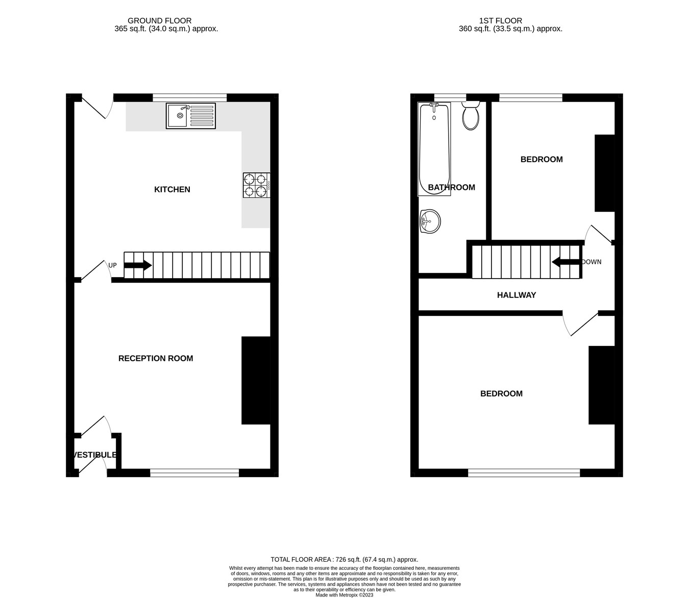 Kirby Road, Blackburn BB2, 2 bedroom terraced house for sale 64461015
