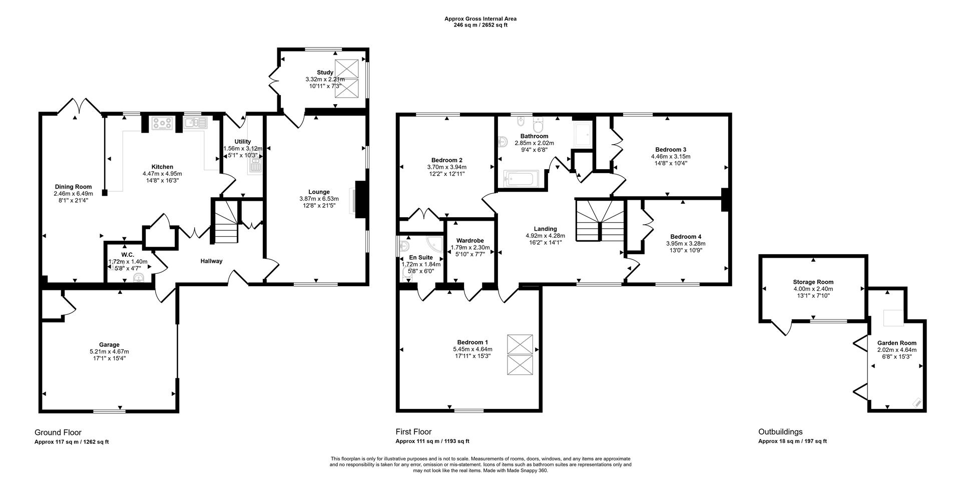 Haven House, West Park, Cosheston floorplan