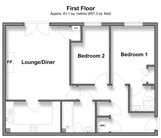 Bodiam Court, Maidstone floorplan