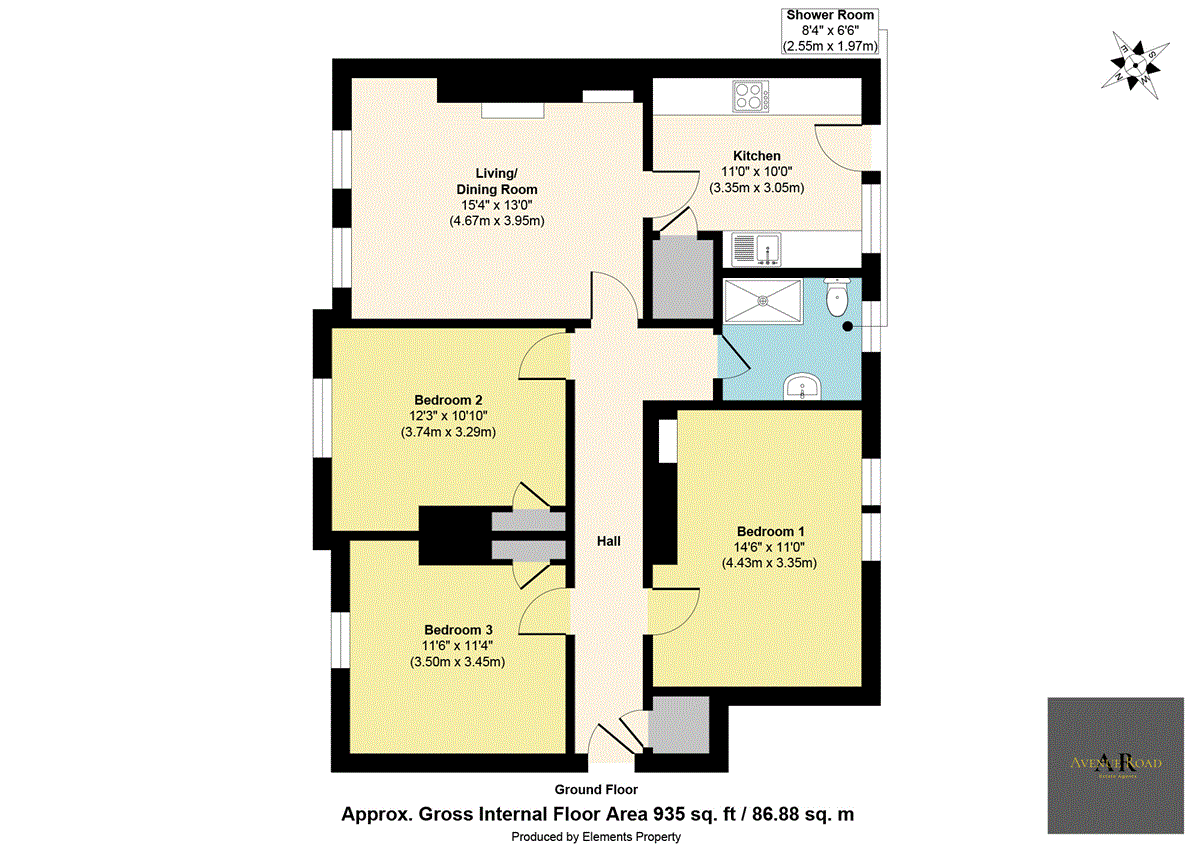 15 Reed Drive, Newtongrange floorplan