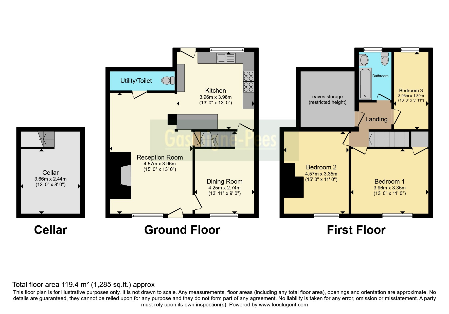 77, Winchester Street, Basingstoke floorplan