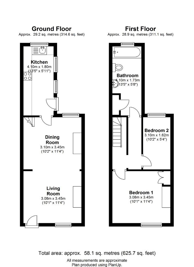 64, York Street, Cambridge floorplan