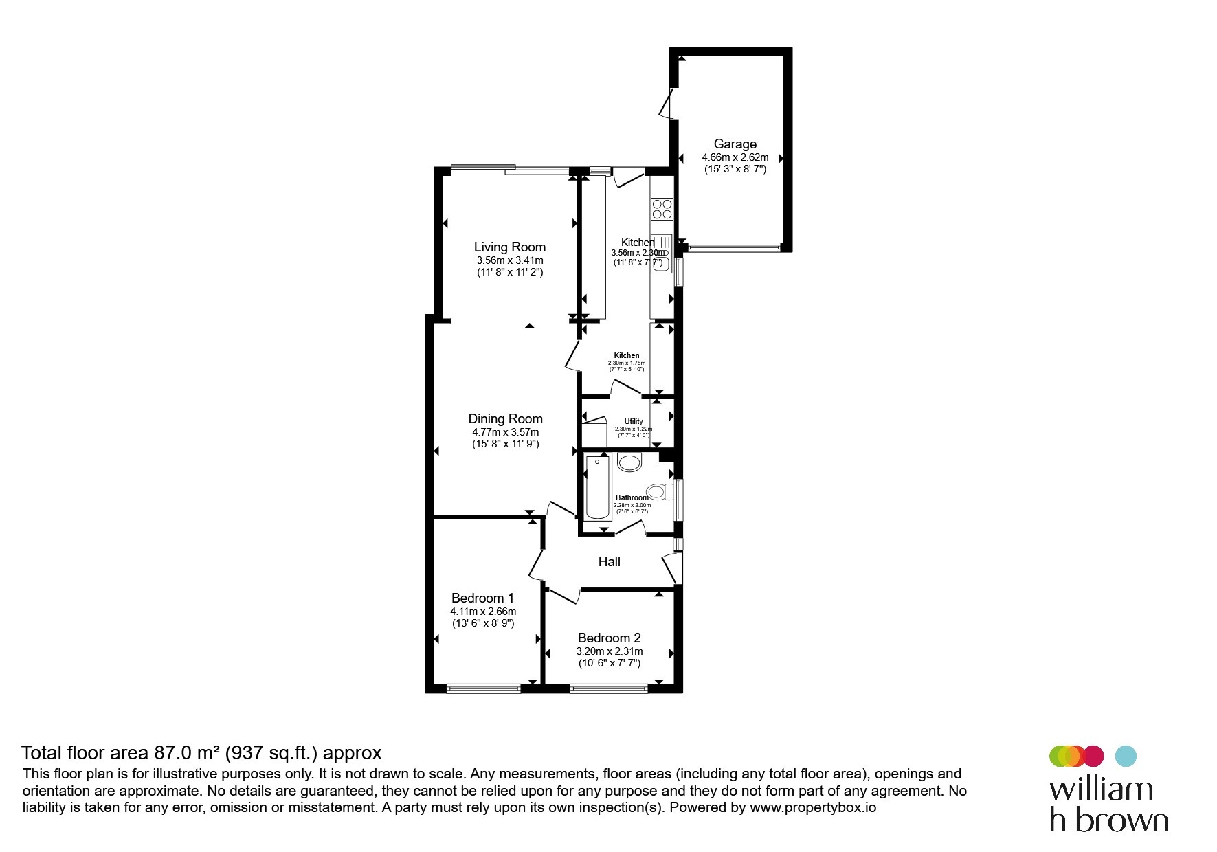 27, Blackbird Road, BURY ST. EDMUNDS floorplan