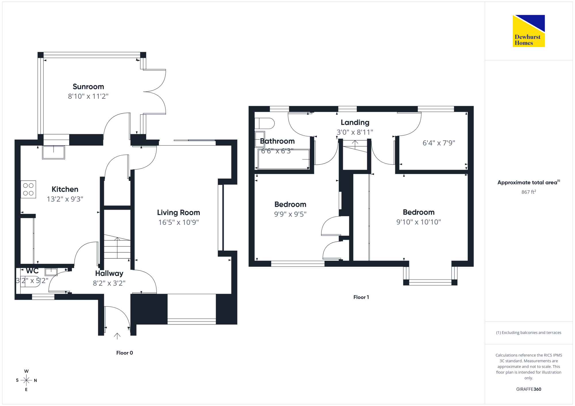 Barnacre Close, Preston floorplan