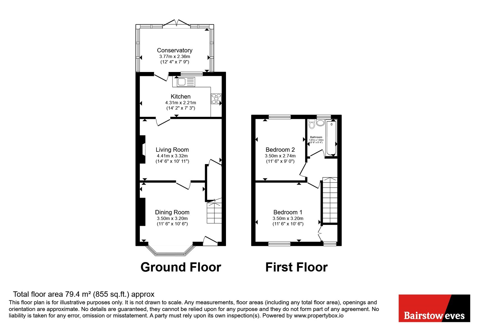 141, Honiton Road, West Midlands floorplan