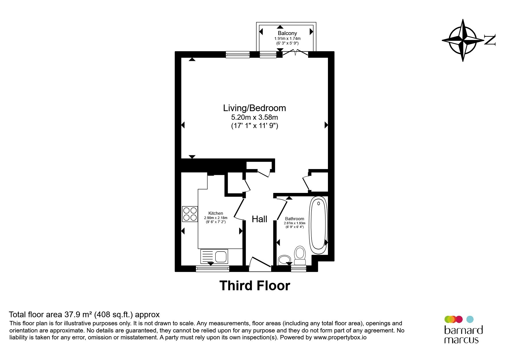 49, Smithwood Close, London floorplan