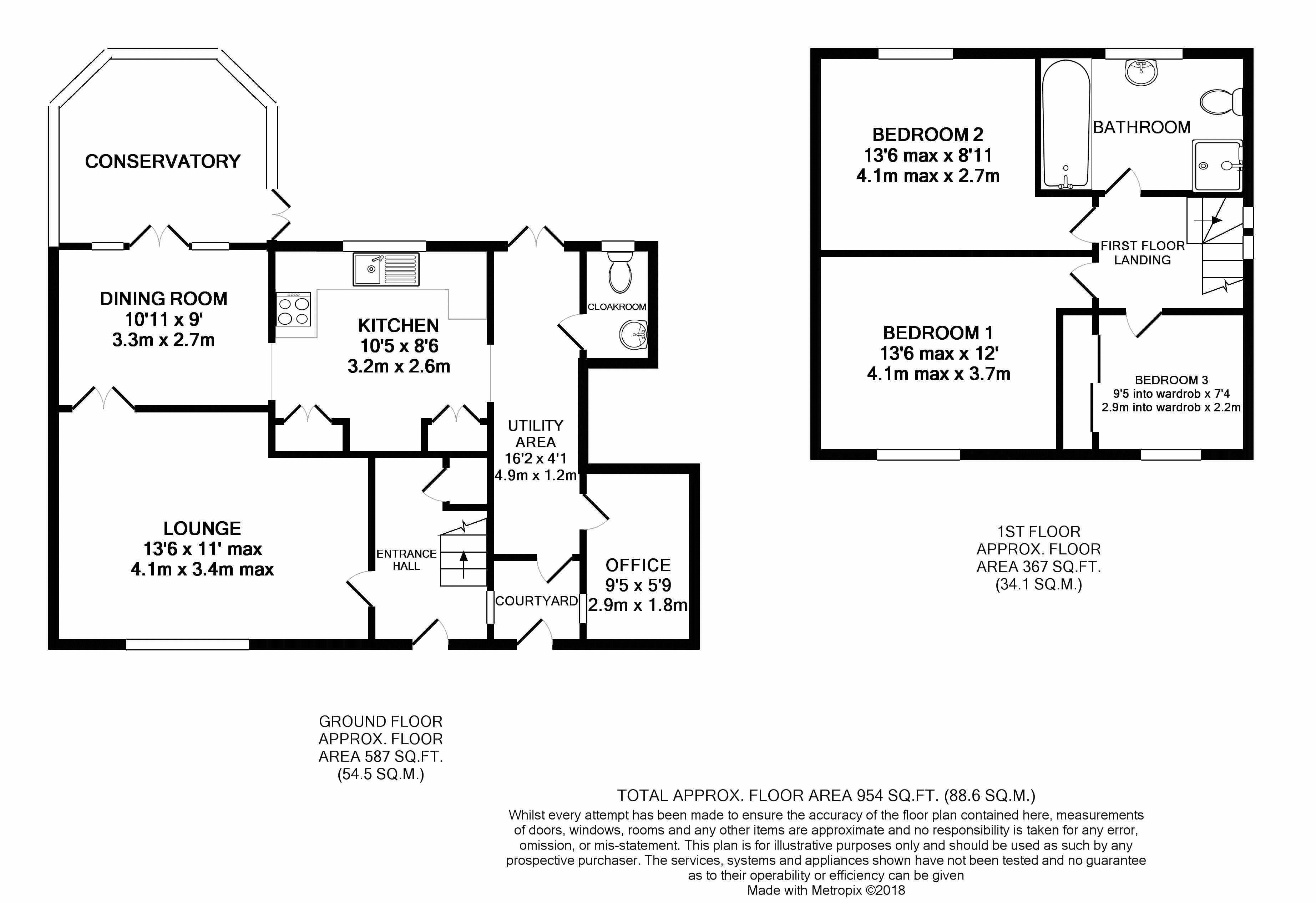 3 Bedrooms Semi-detached house for sale in Buckswood Drive, Gossops Green, Crawley RH11