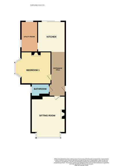 Flat 1, Banner Court, Kirkley Cliff Road, Lowestoft floorplan