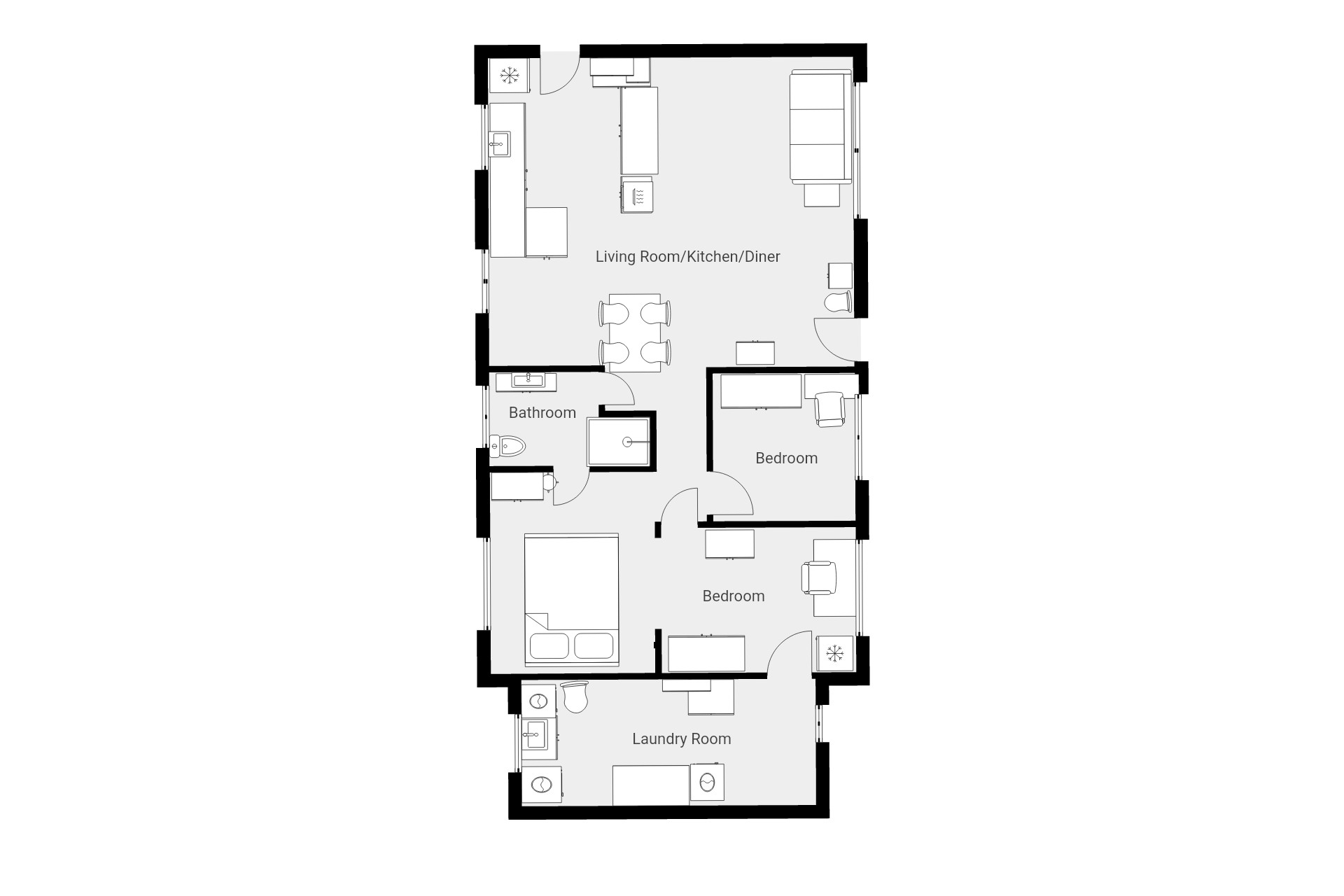 18 St Golder Road, St. Golder Road, Newlyn floorplan