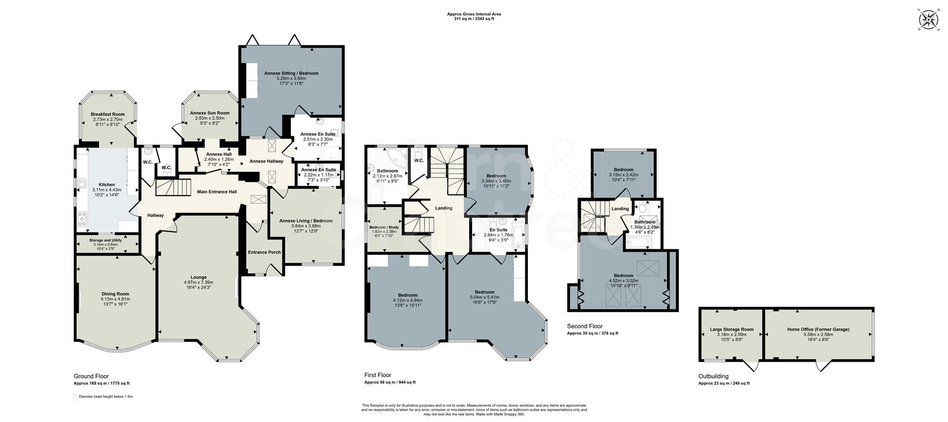 27, Cyncoed Road, Cardiff floorplan