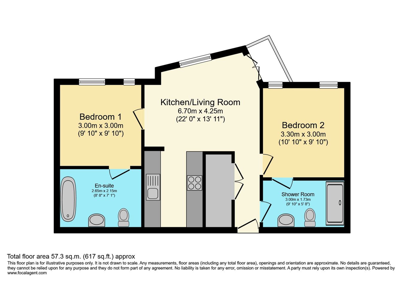 Apartment 28, 151, Great Ancoats Street, Manchester floorplan