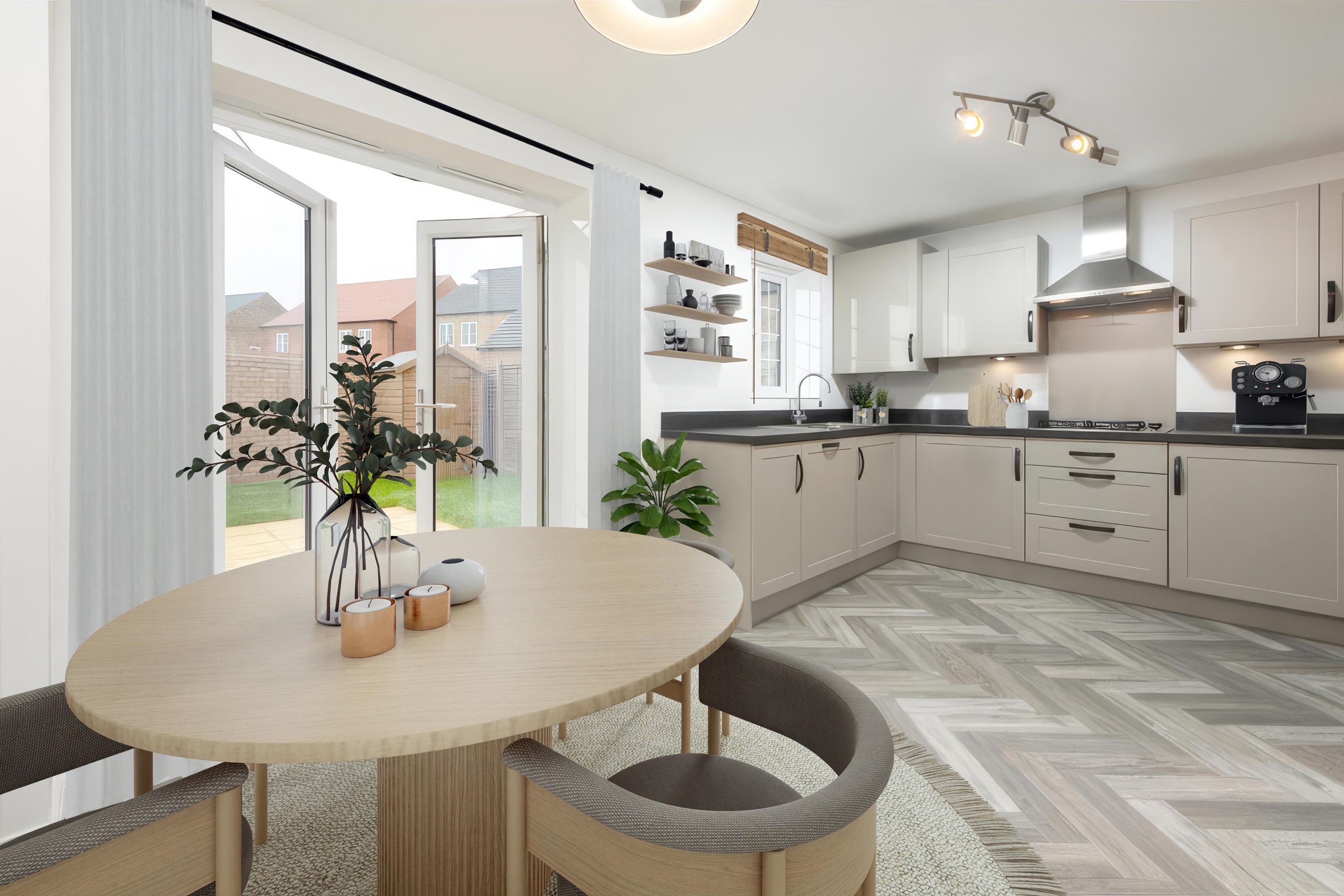 The Pavilions Plot 158 Kitchen