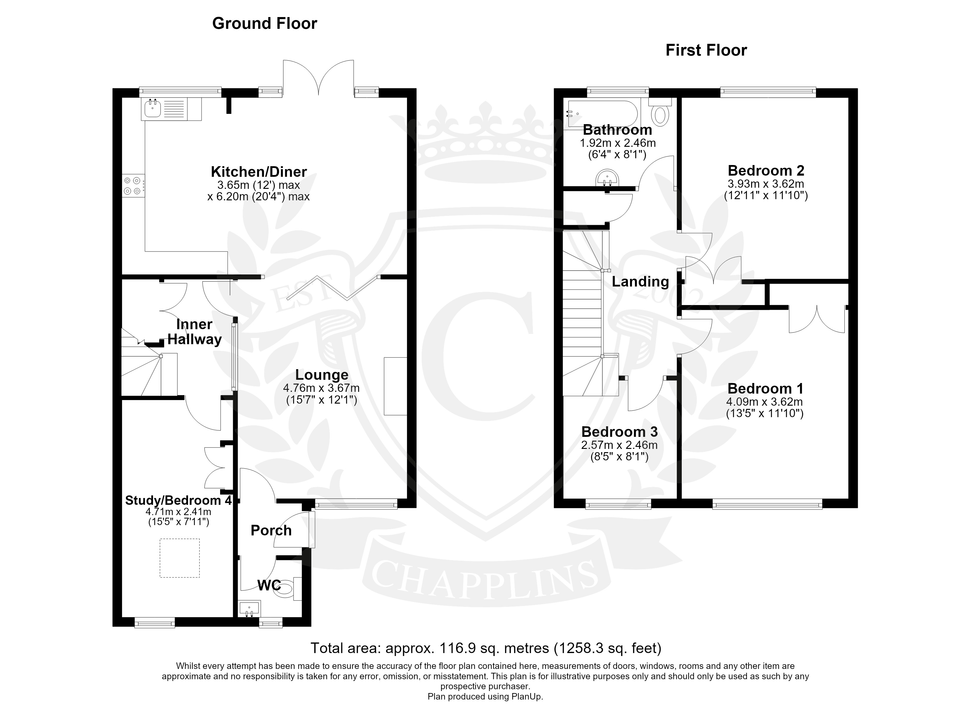 2, Eden Rise, Hampshire floorplan