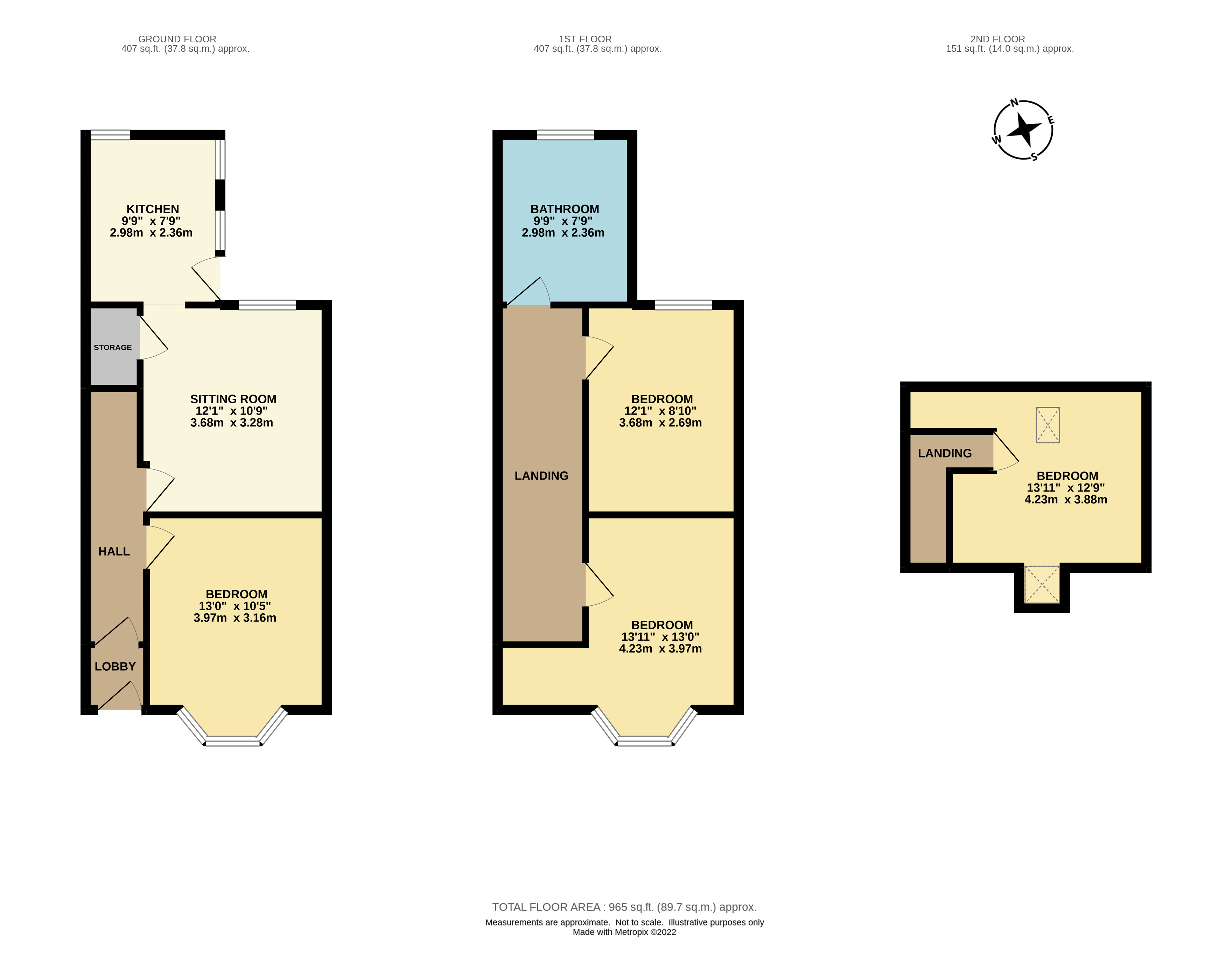 5, Belvoir Road, Bath floorplan