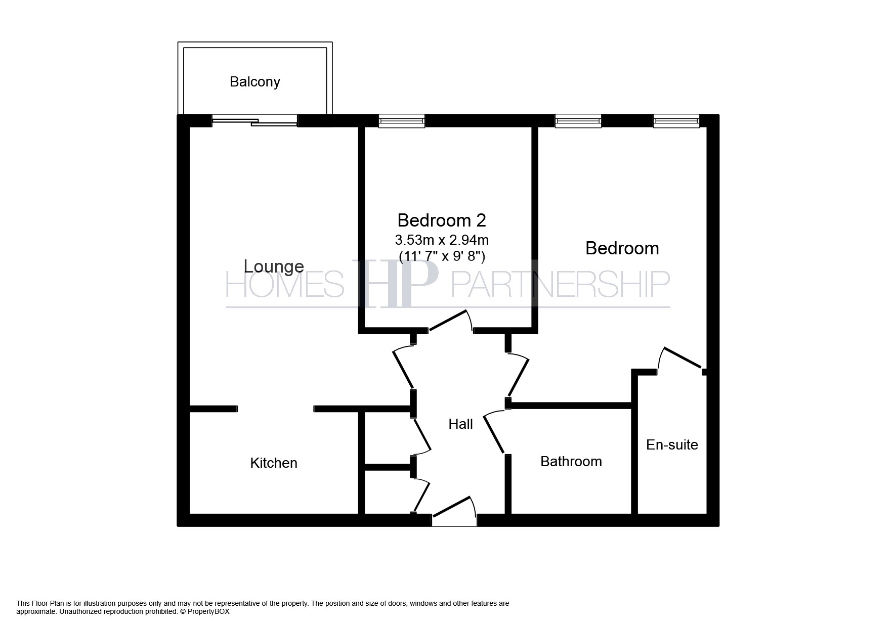 2 Bedrooms Flat to rent in Commonwealth Drive, Crawley RH10