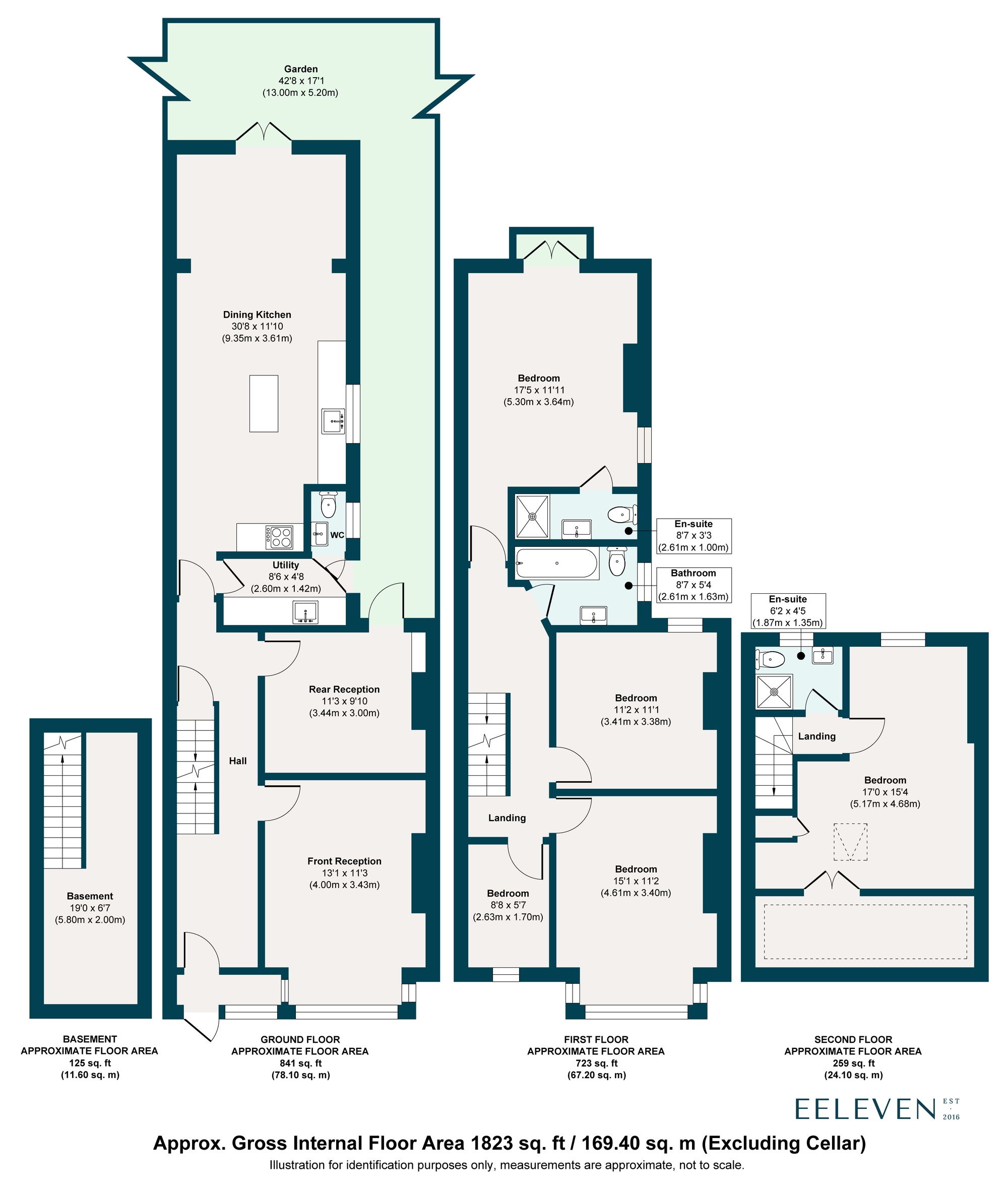 15 Dyson Road, London floorplan