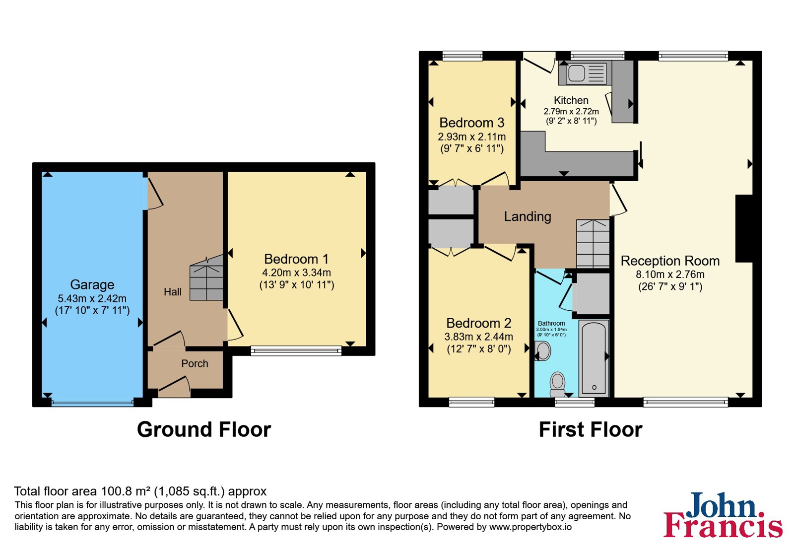 Queensfield, Pembrokeshire floorplan