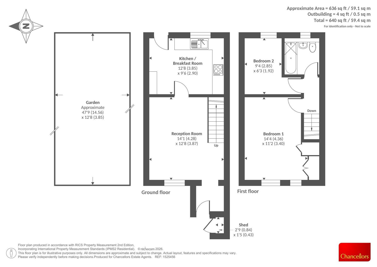 10, Bowerman Close, Oxfordshire floorplan