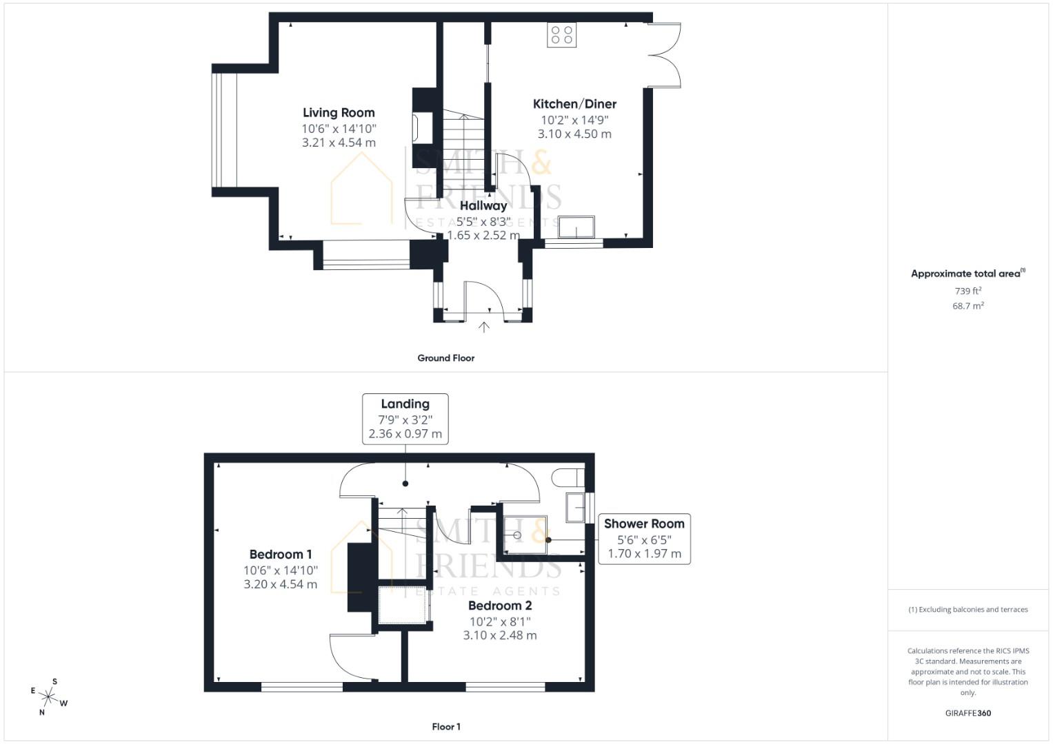 12, Inskip Walk, Stockton-On-Tees floorplan