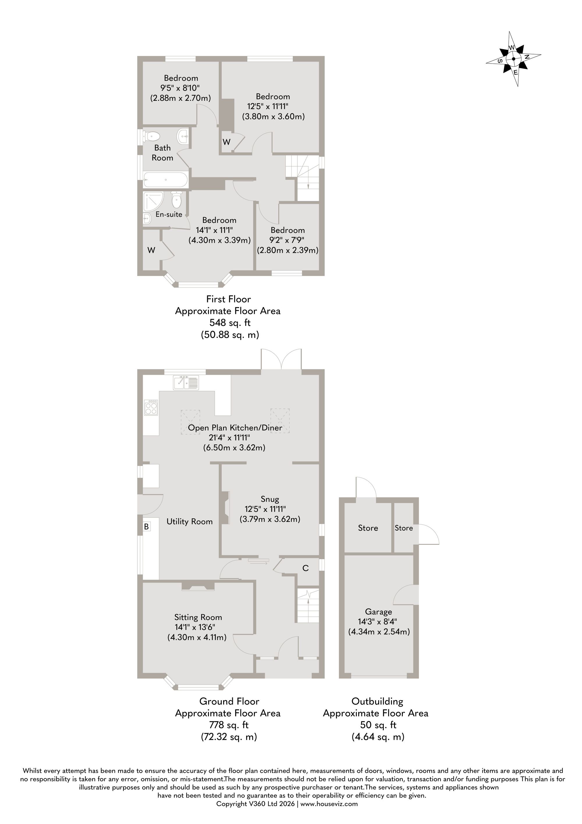 42 Common Lane, Sheringham floorplan
