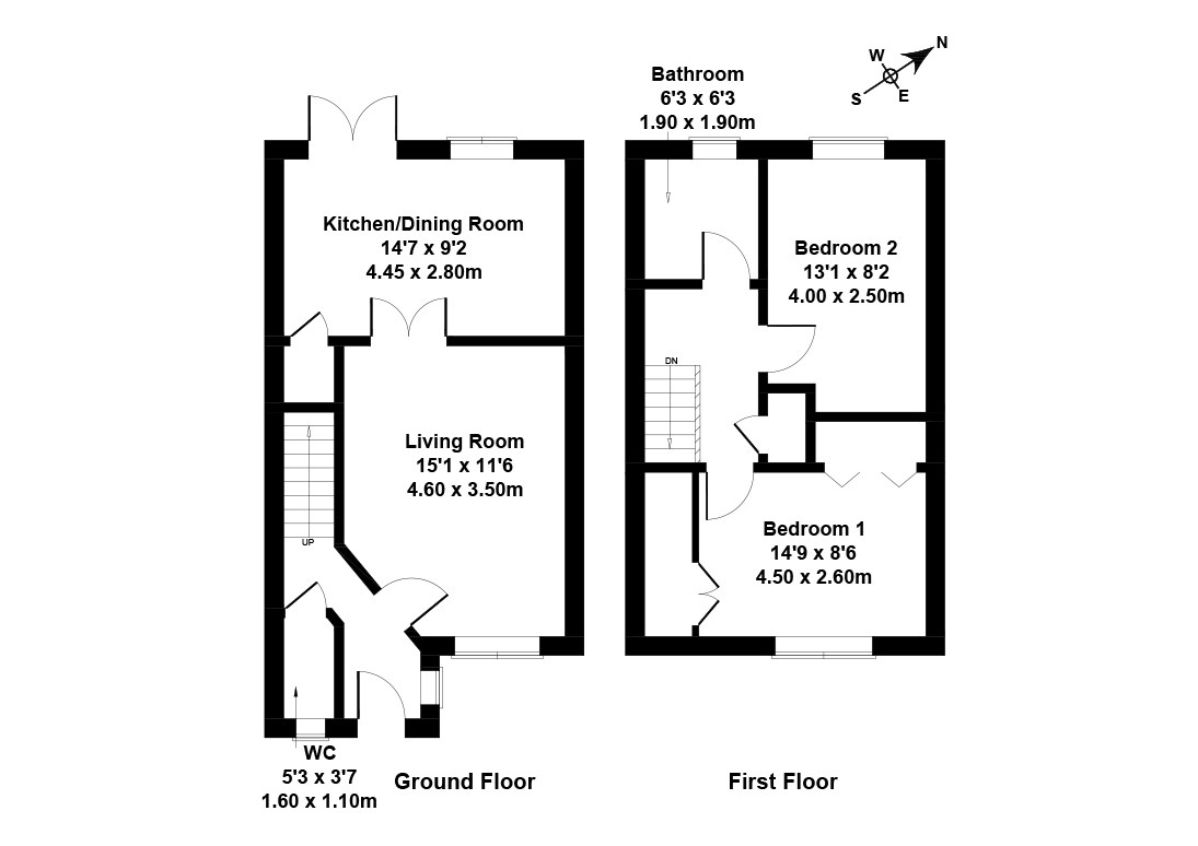 2 Bedrooms Semi-detached house for sale in Atholl View, Prestonpans EH32