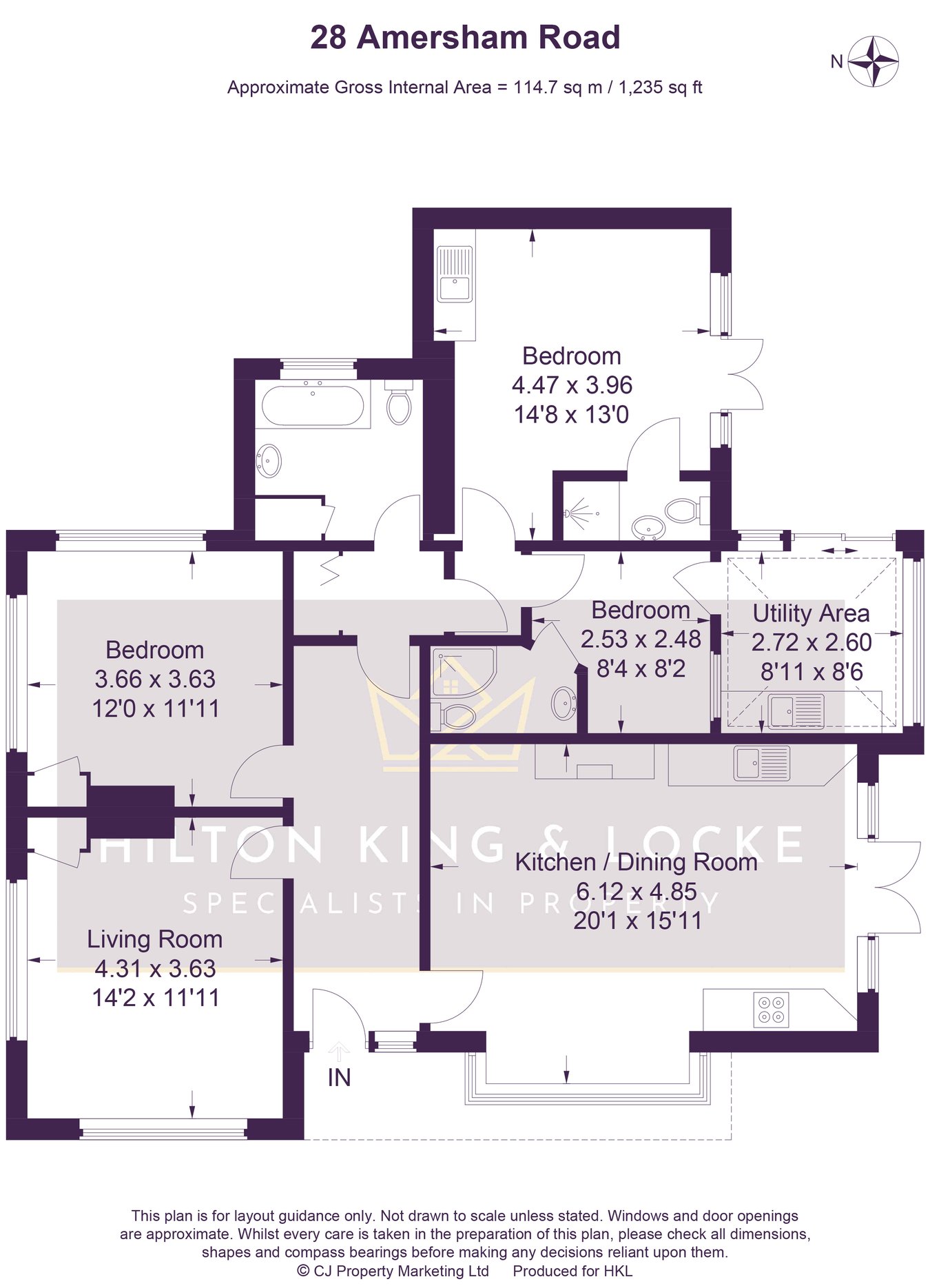 28, Amersham Road, GERRARDS CROSS floorplan