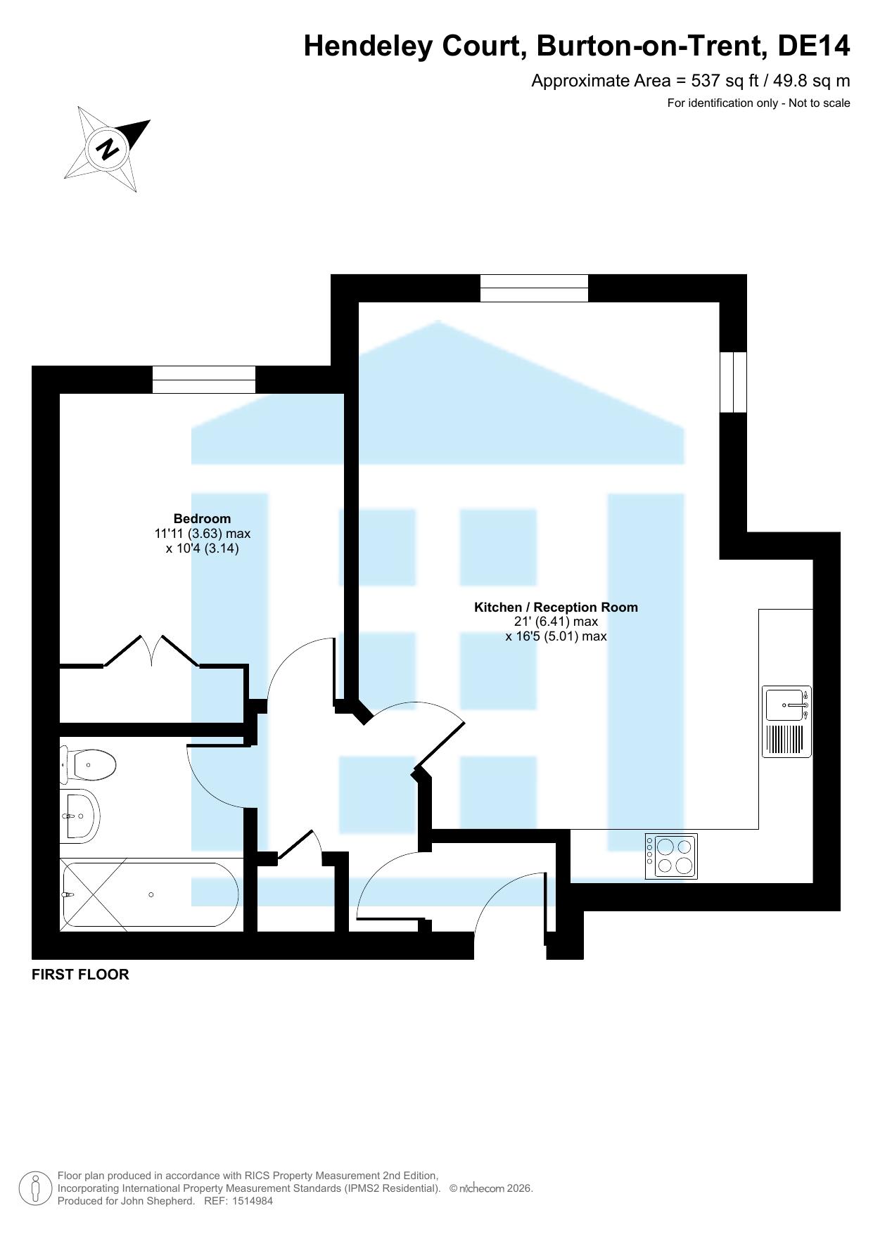 30, Hendeley Court, Staffordshire floorplan