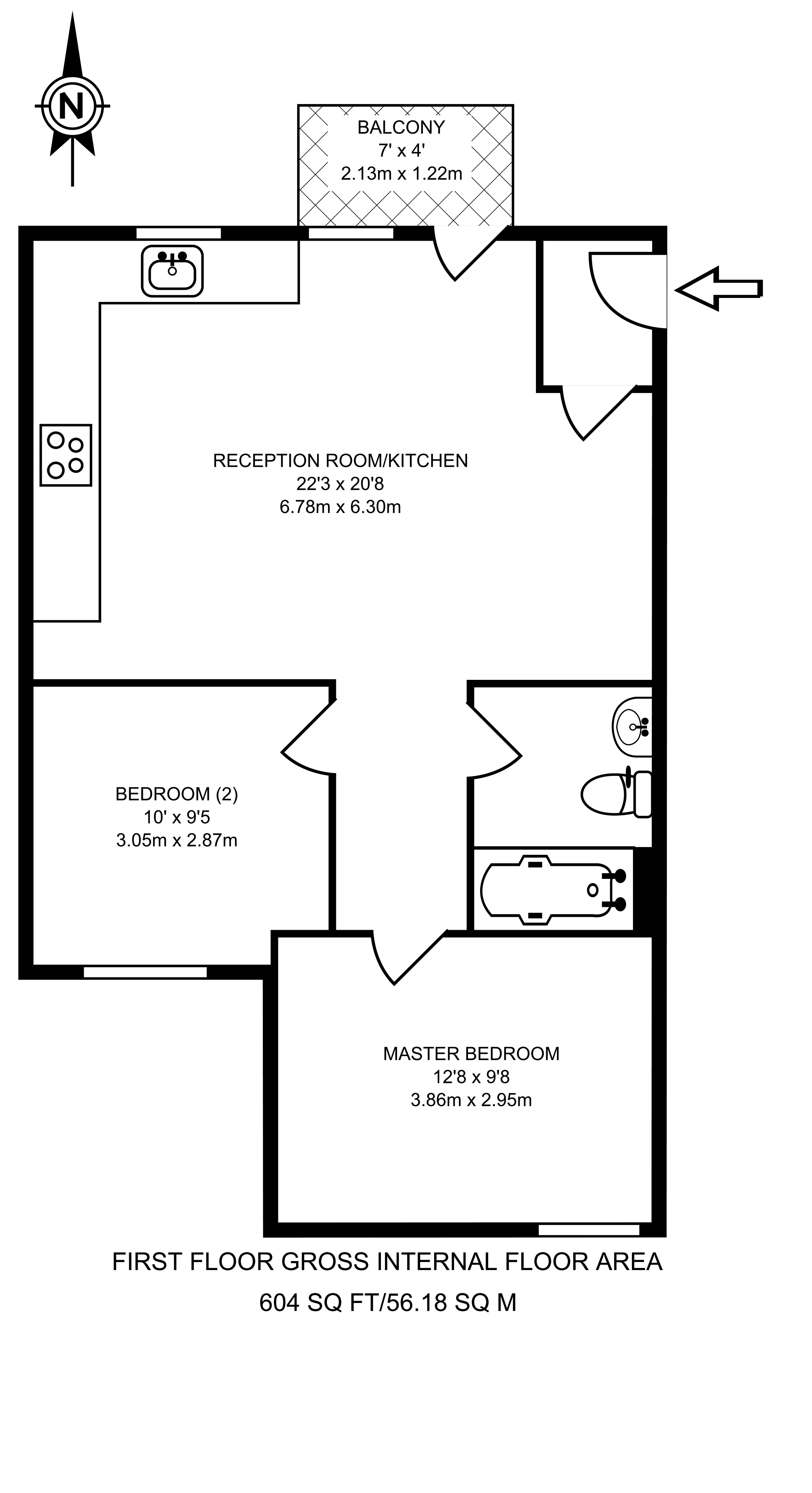 Walton Avenue, Harrow HA2, 2 bedroom flat to rent 60225153