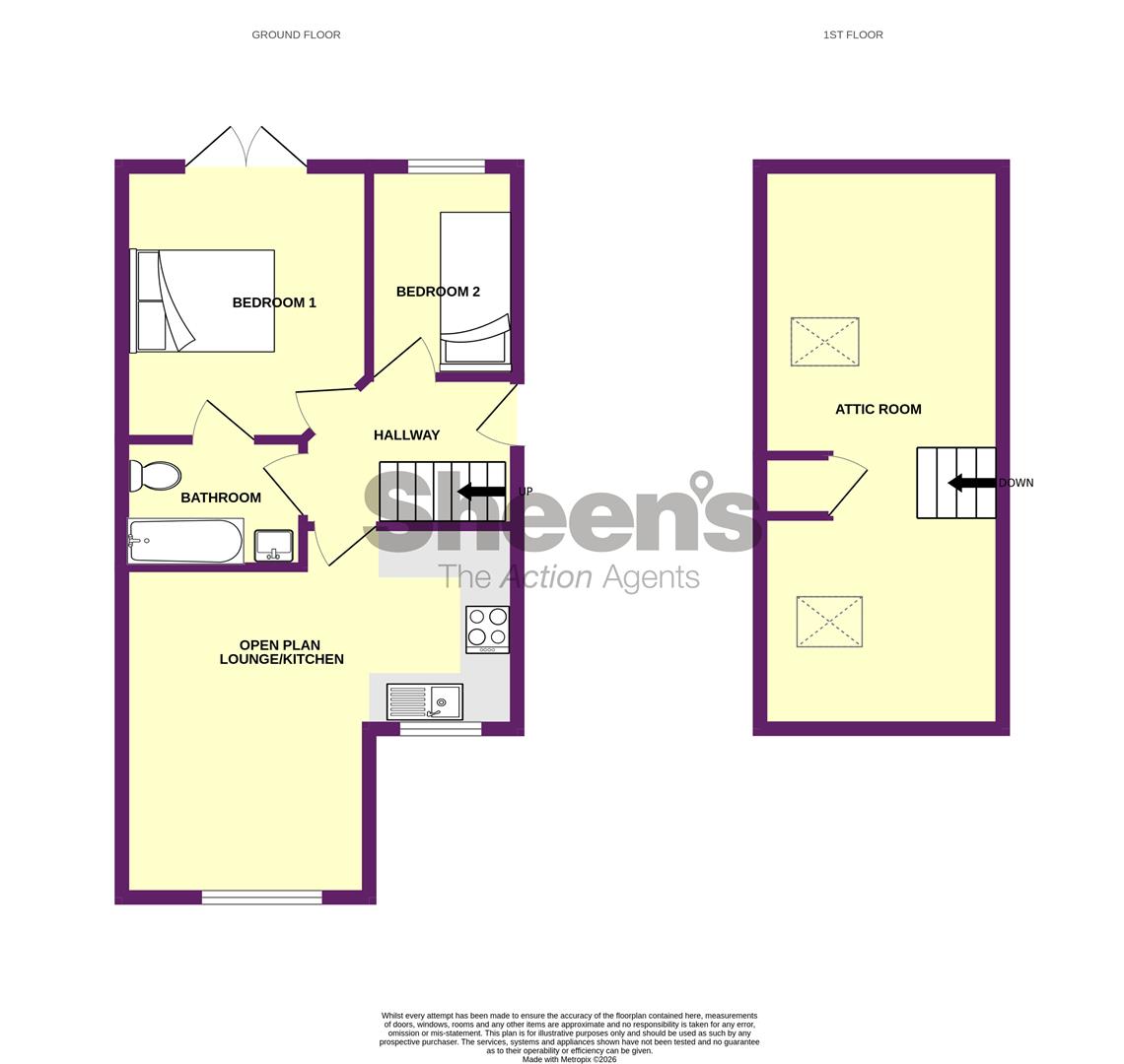 9, Rover Avenue, Jaywick floorplan