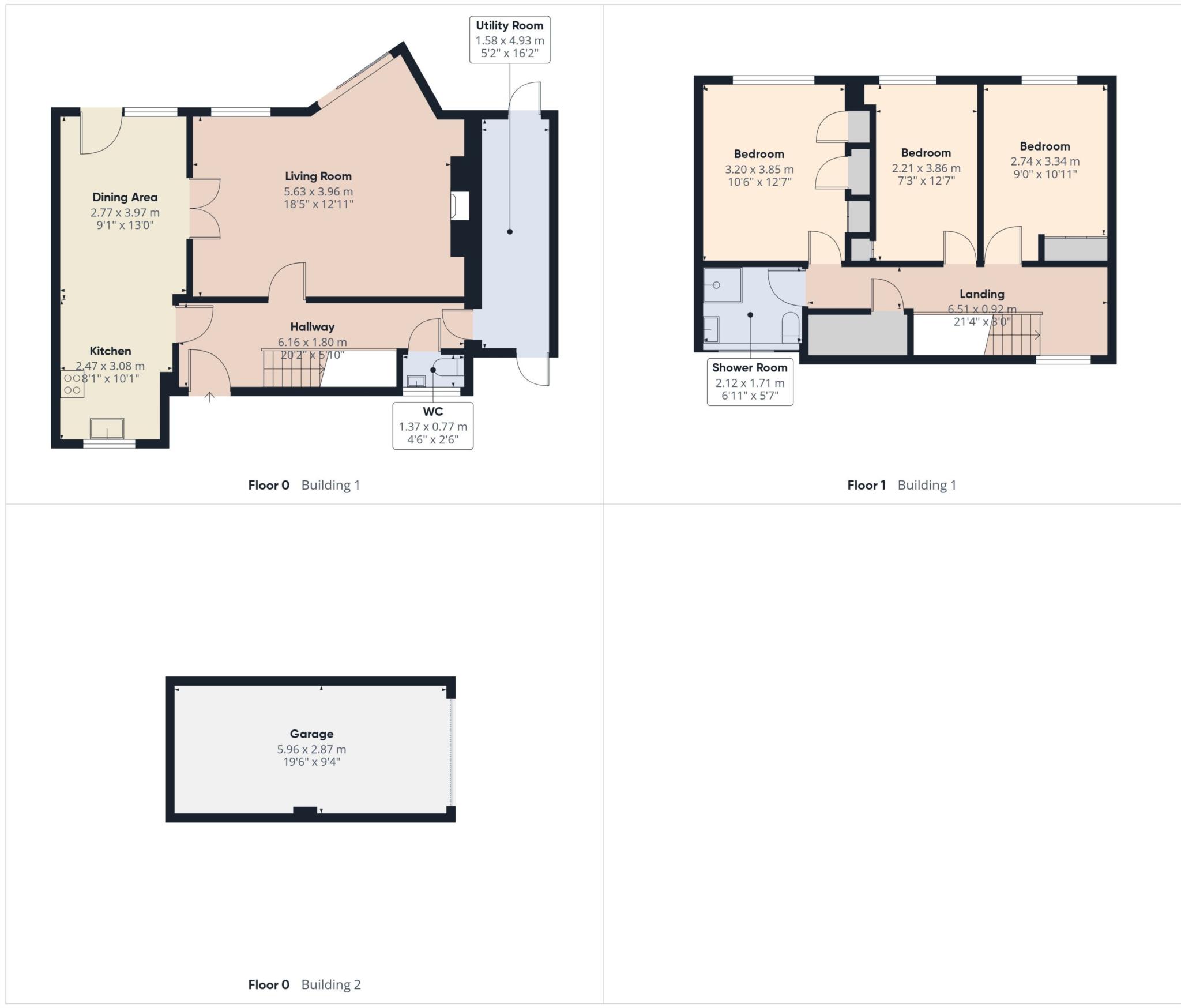 12 Claremont Falls, Killigarth, Looe floorplan
