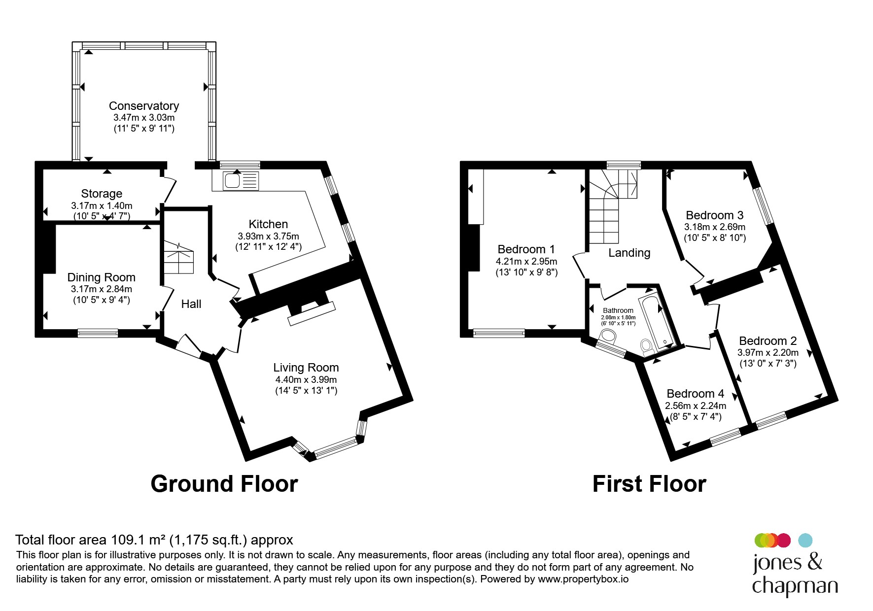 18, Old Chester Road, Wirral floorplan
