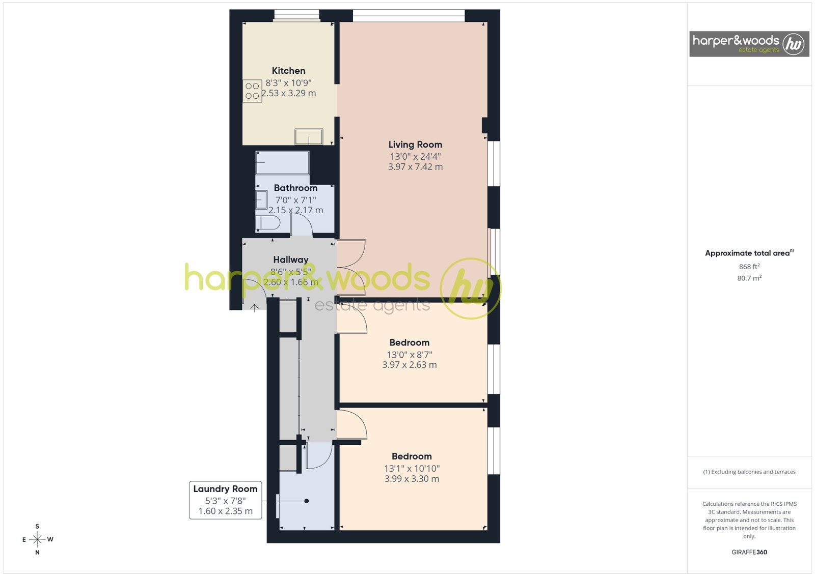 The Cliff, New Brighton floorplan