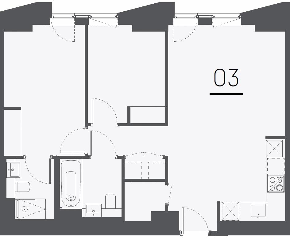 2 Bedrooms Flat to rent in Southwark Bridge Road, London SE1