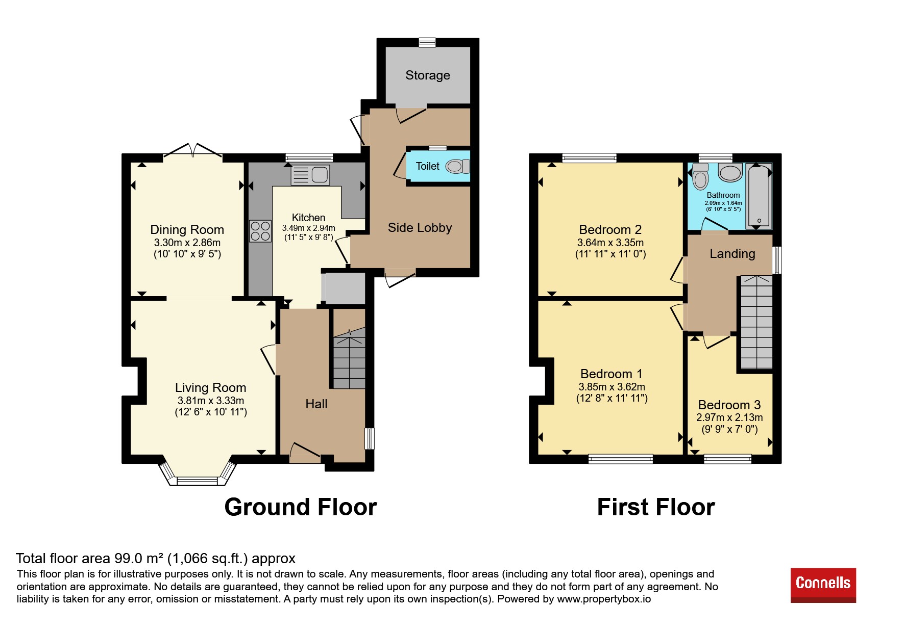 50, Holdenby Road, Northampton floorplan
