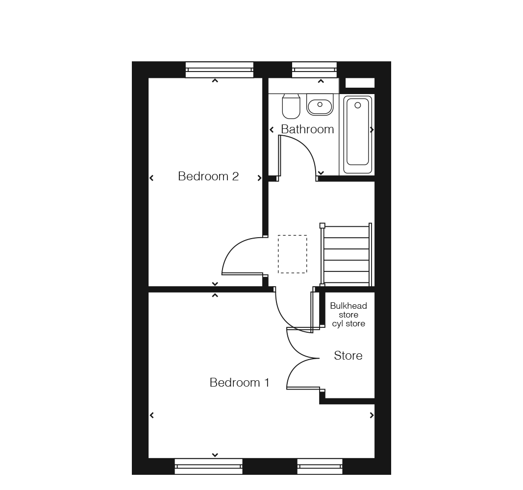 70Brotherton, Shetland Road, Salford floorplan