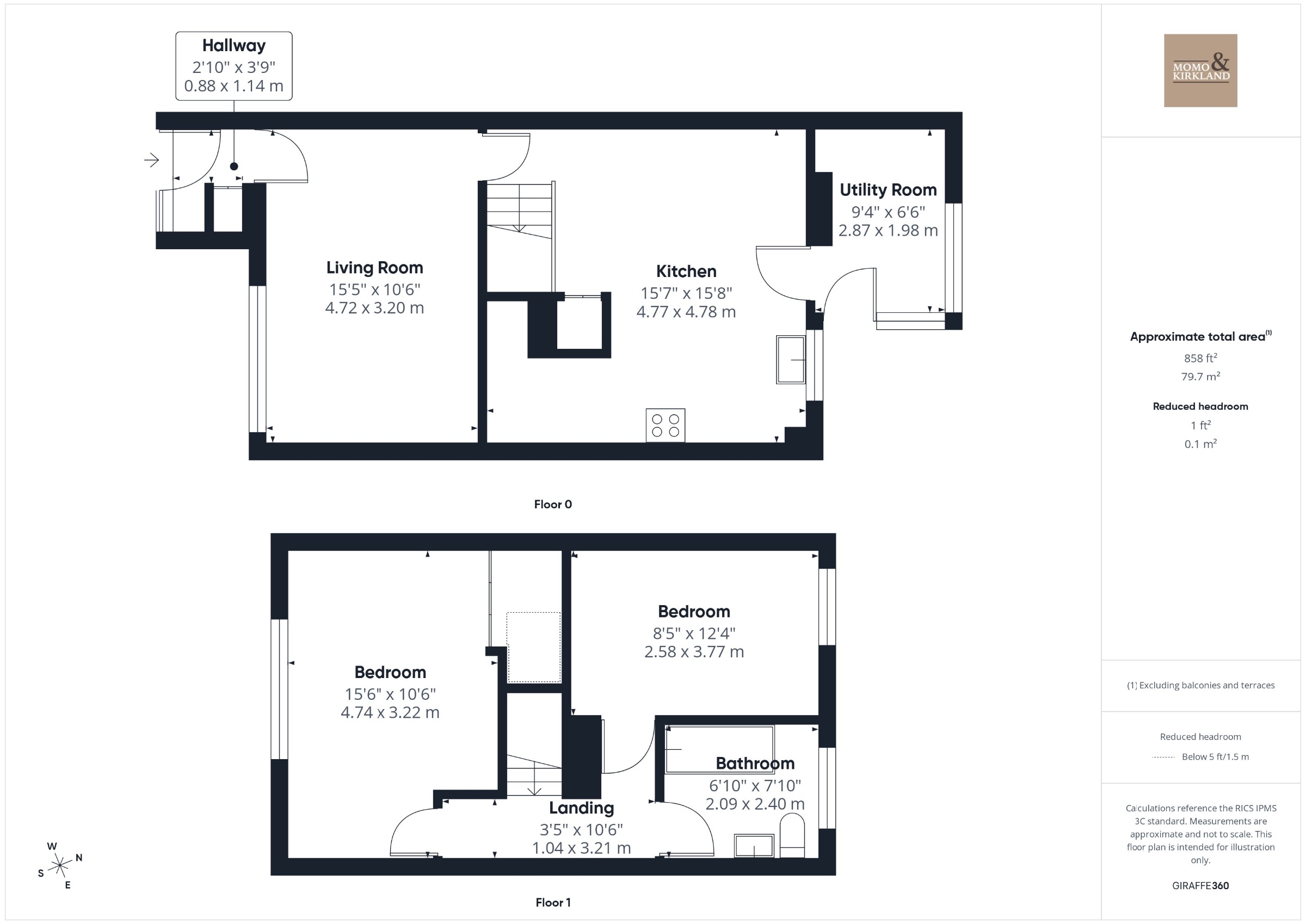 5 Lindams, Glasgow floorplan