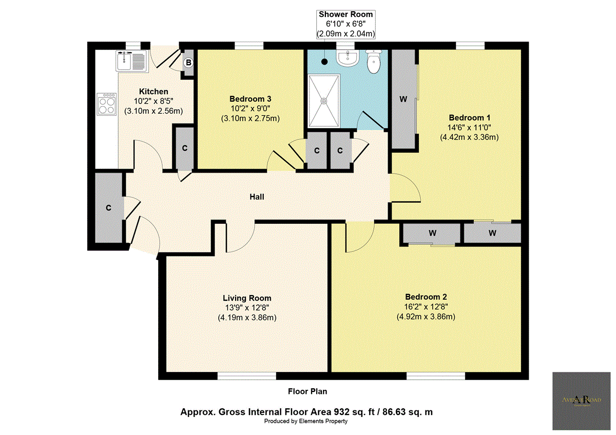 80 Waverley Crescent, Bonnyrigg floorplan