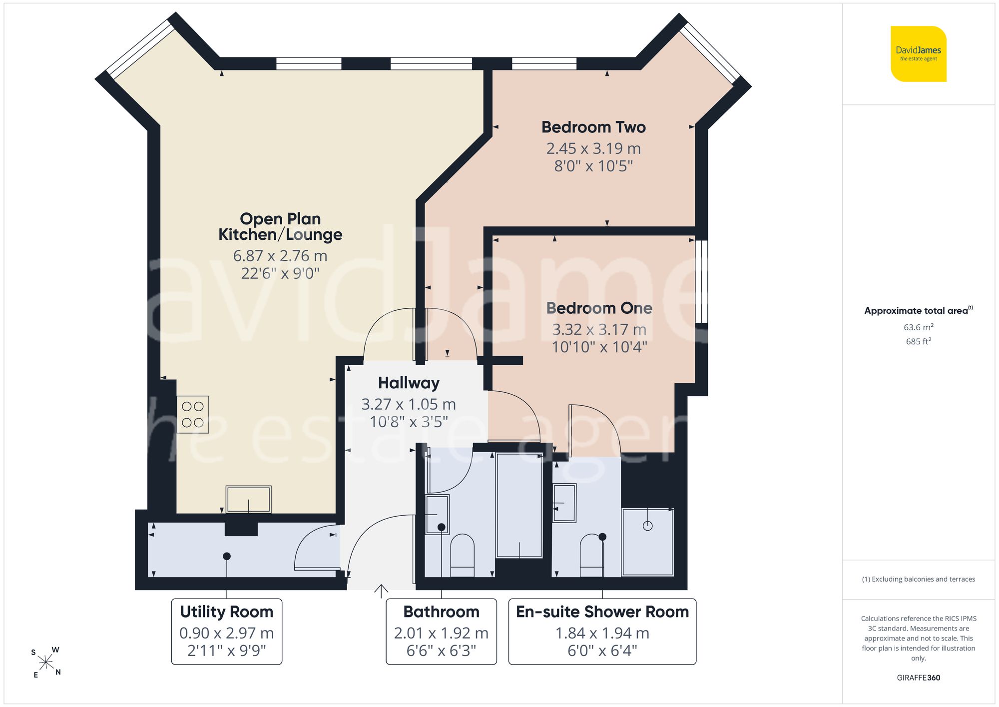 Apt 38, Nightingale House Ockbrook Drive, Nottingham floorplan