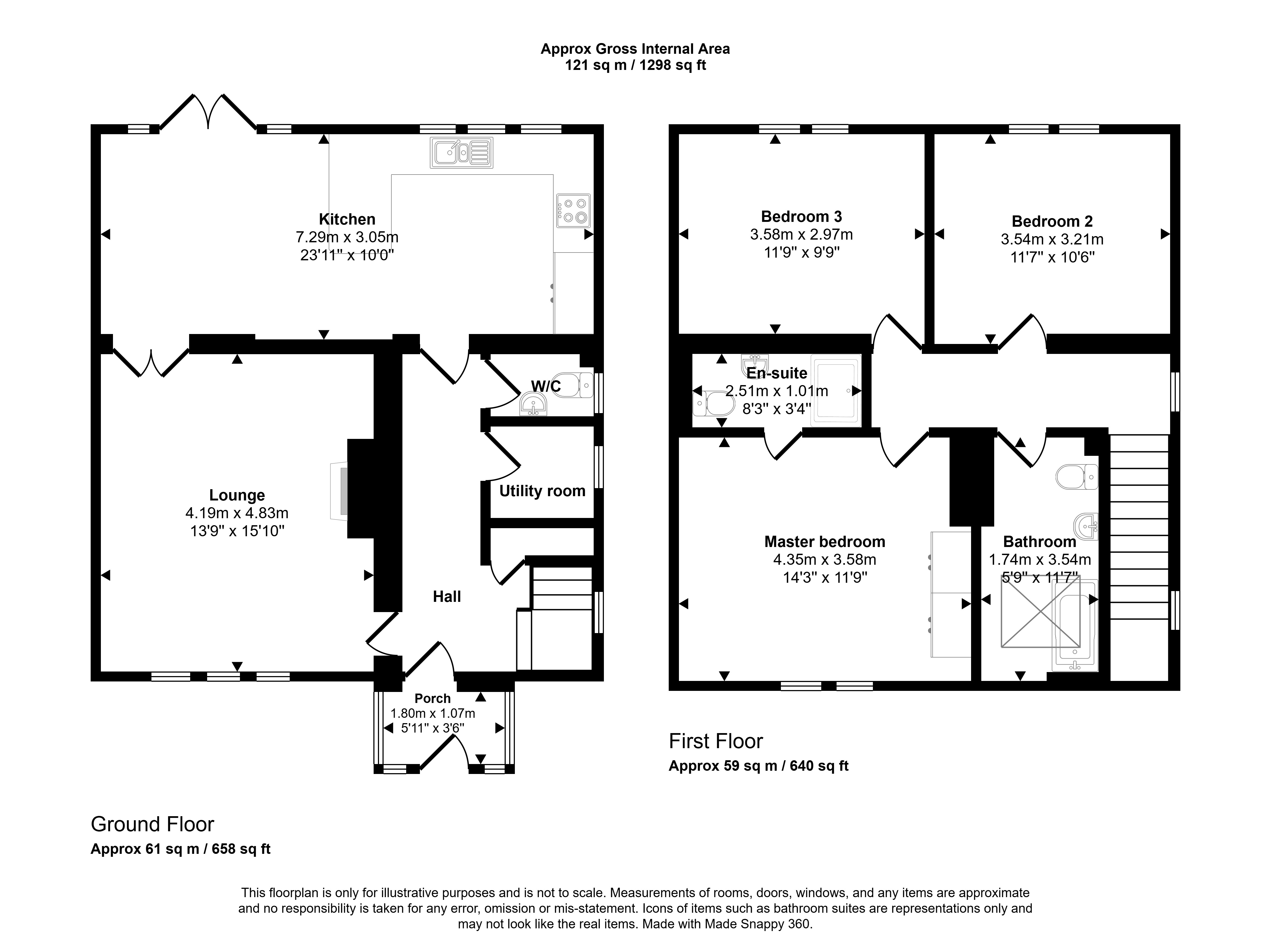 4 Shepton Cottages, Sunniside, Newcastle upon Tyne floorplan
