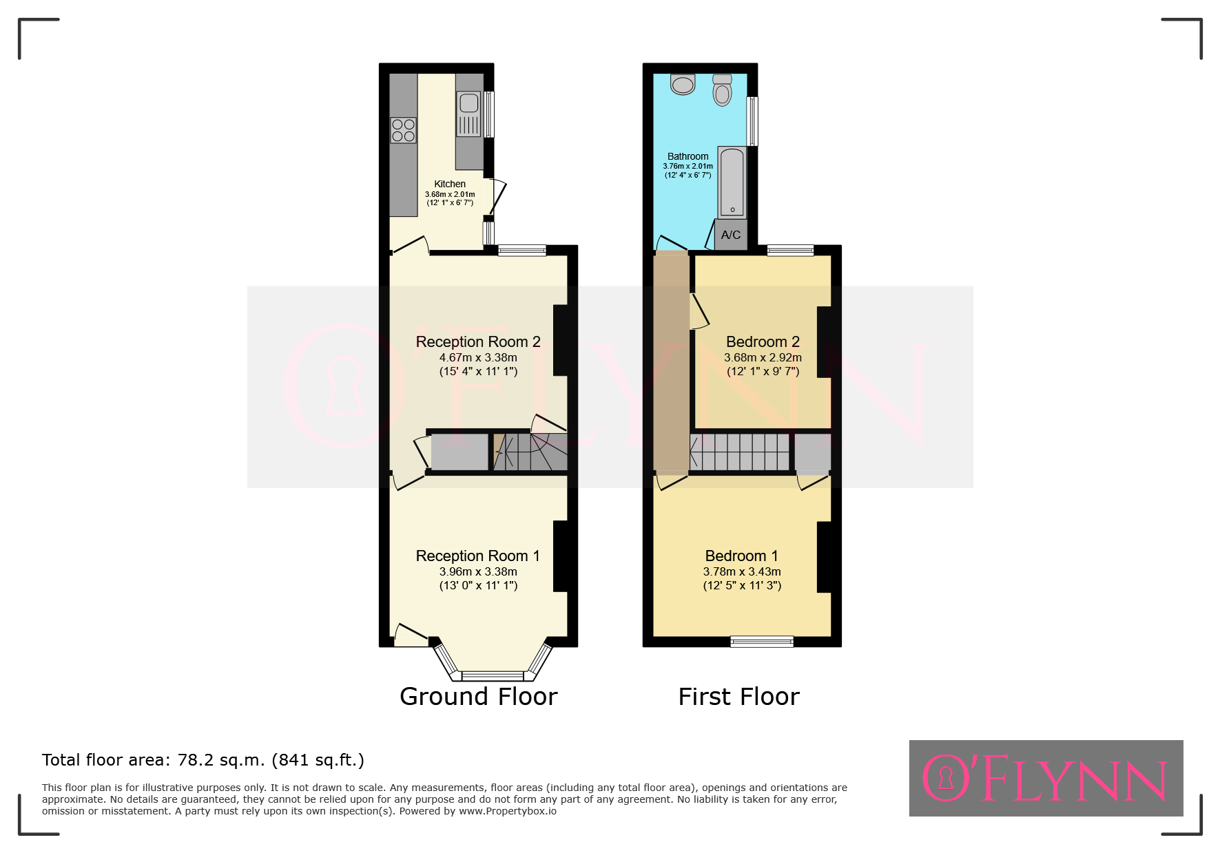 54 Dunster Street, Leicester floorplan